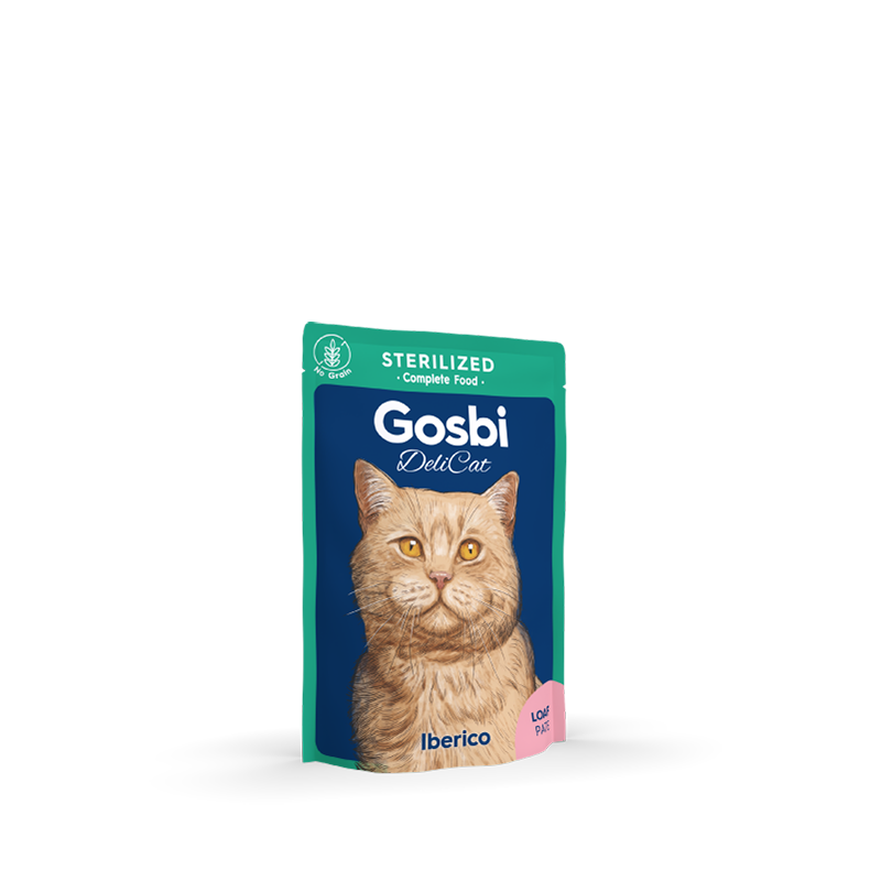 Gosbi | Delicat Sterilized Iberico | Cerdo con arándanos 70g
