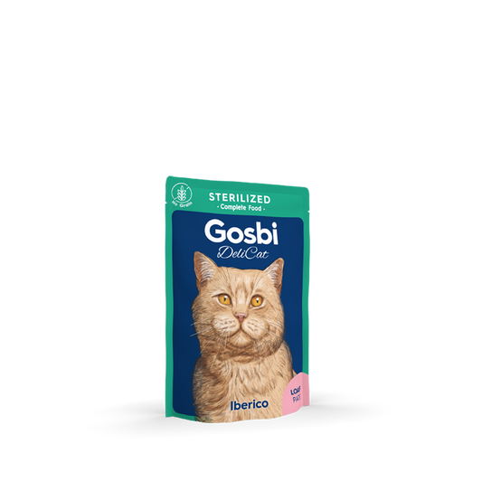 Gosbi | Delicat Sterilized Iberico | Cerdo con arándanos 70g