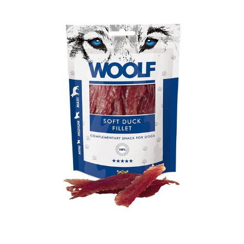 Filetes tiernos de Pato Woolf - Snacks Para Perros
