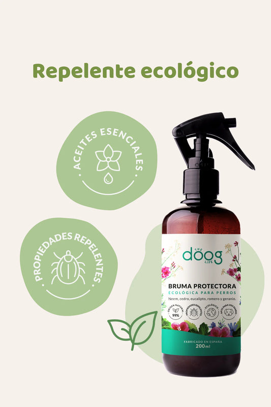 Bruma Repelente | Repelente ecológico para perros | Sin perfumes sintéticos |  Repelente natural para pulgas, garrapatas y mosquitos The Doog Life