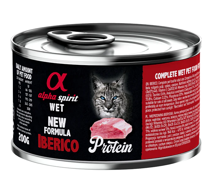 Alpha Spirit Lata De Cerdo Ibérico Para Gatos Esterilizados | Monoproteica