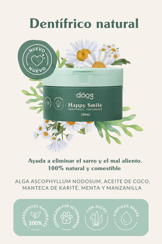 Pasta de dientes natural para perros y gatos | Doog Life
