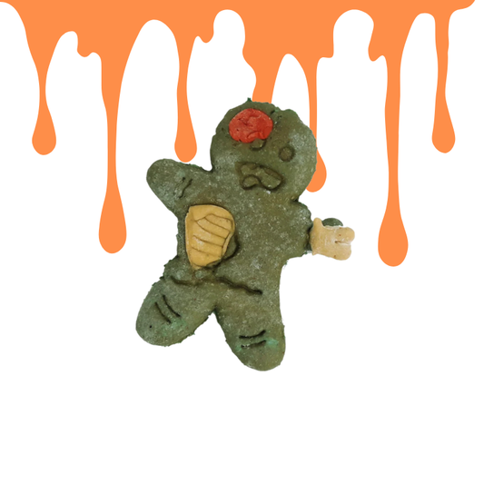Zombie Aplastado - Galleta HALLOWEEN para perro - WANIYANPI