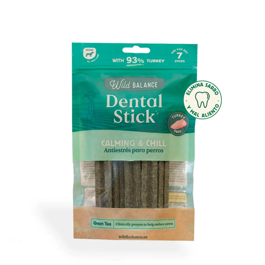Sticks Dentales de Pavo, Té Verde y Menta - Efecto Relajante | Wild Balance
