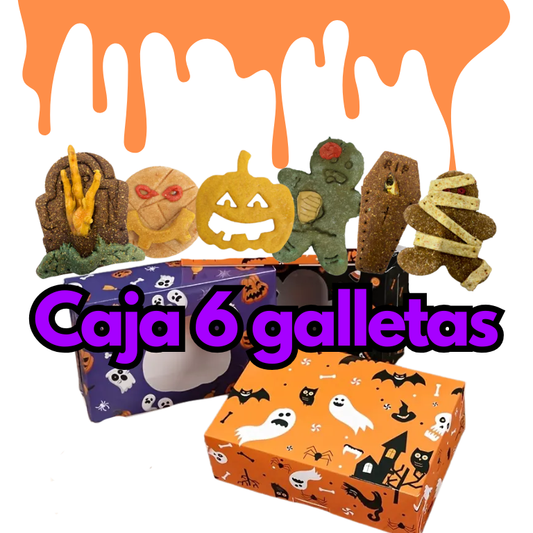 Halloween Box - Caja 6 galletas para perros - WANIYANPI