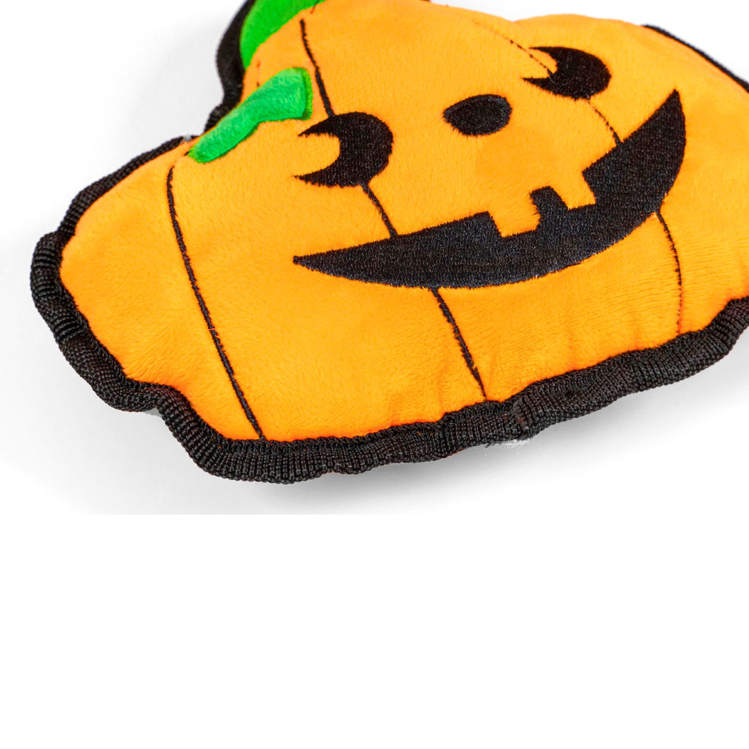 Peluche calabaza Halloween para perros