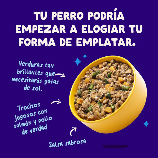 Edgard Cooper |  Guiso de Salmón y Pollo para chuparse las patas