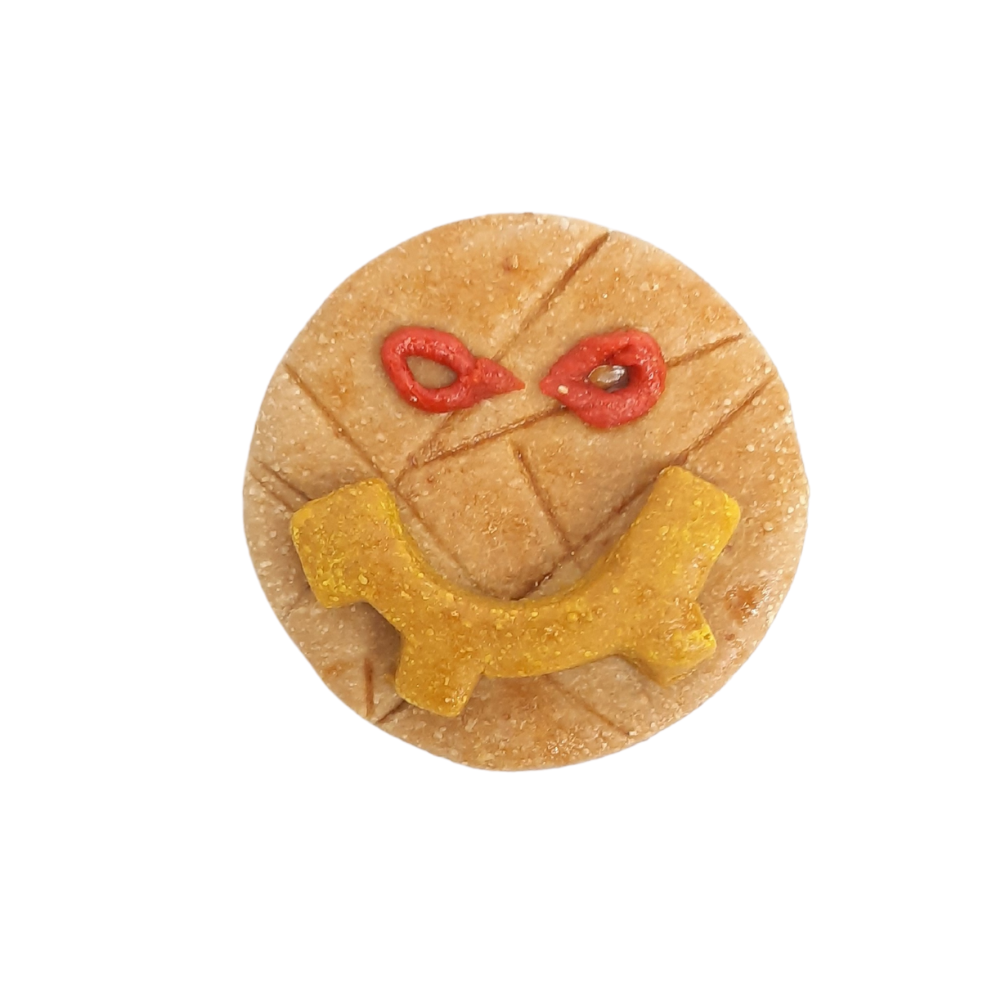 Cara Terrorífica - Galleta HALLOWEEN para perro - WANIYANPI