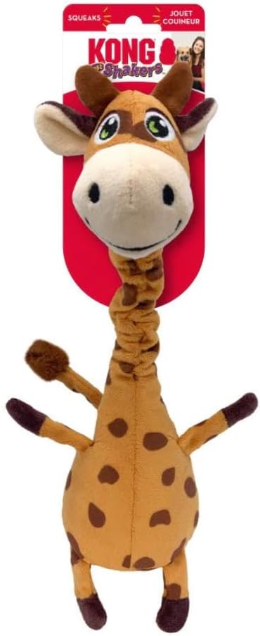 KONG Shakers Bobz Jirafa de peluche para perro (33,02CM X 15,24CM)