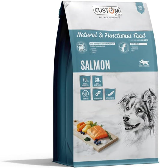 Custom Diet - Salmón - Pienso sin cereales monoproteico