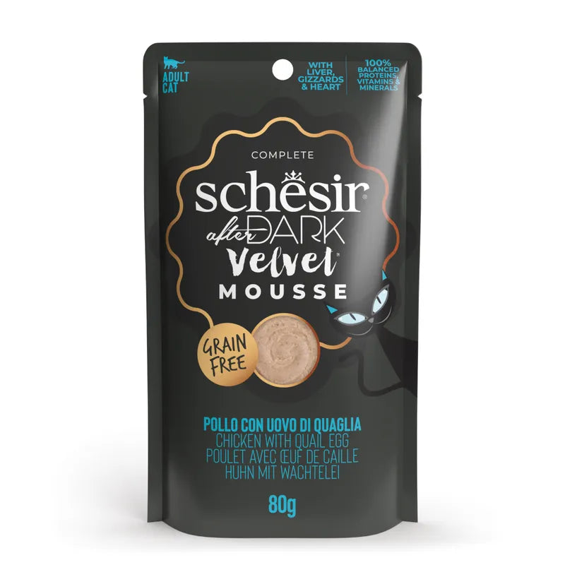 Schesir After Dark Velvet Mousse 80 g - Diferentes sabores