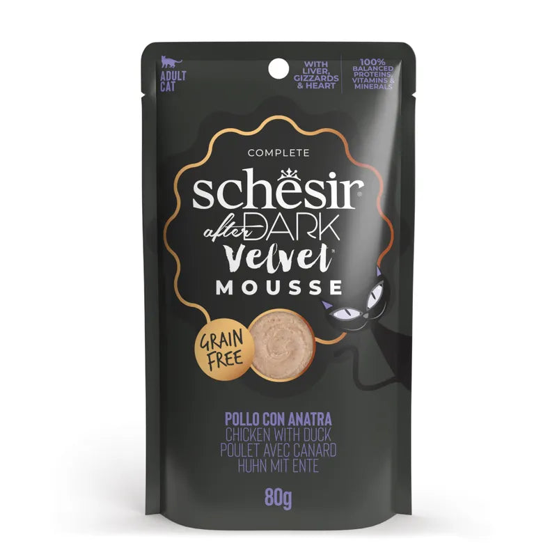Schesir After Dark Velvet Mousse 80 g - Diferentes sabores