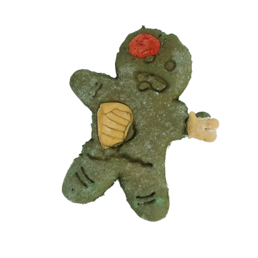 Zombie Aplastado - Galleta HALLOWEEN para perro - WANIYANPI