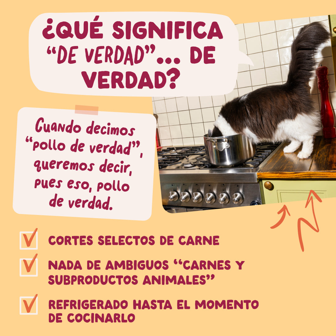 Edgard & Cooper | Pollo en salsa | Pouches 85g para gato