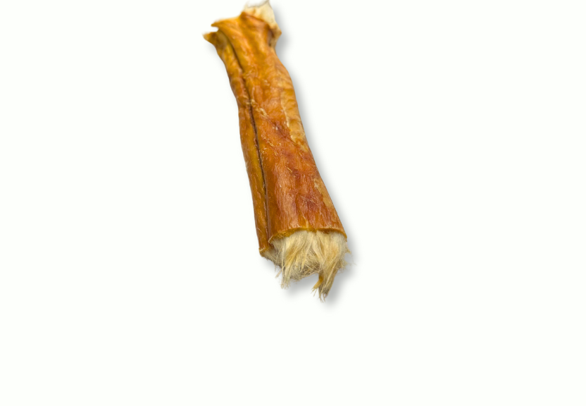 Piel de conejo con pelo