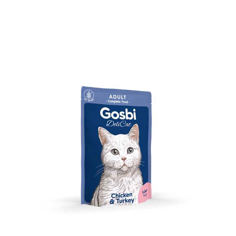 Gosbi | Delicat Adult Chicken & Turkey | Pollo y Pavo | 70g