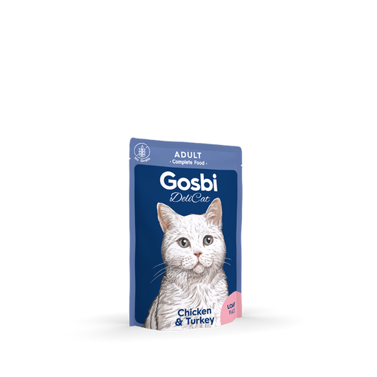 Gosbi | Delicat Adult Chicken & Turkey | Pollo y Pavo | 70g