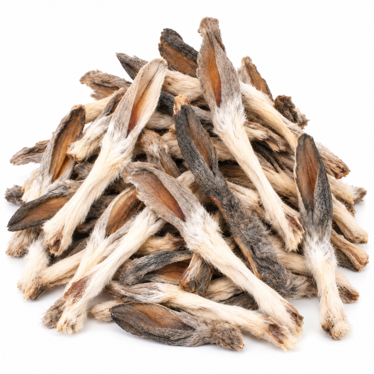 Orejas peludas de conejo - Packs ahorro 500g y 1kg