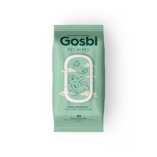 Gosbi | Toallitas Wellsbi con Aloe, sin perfume