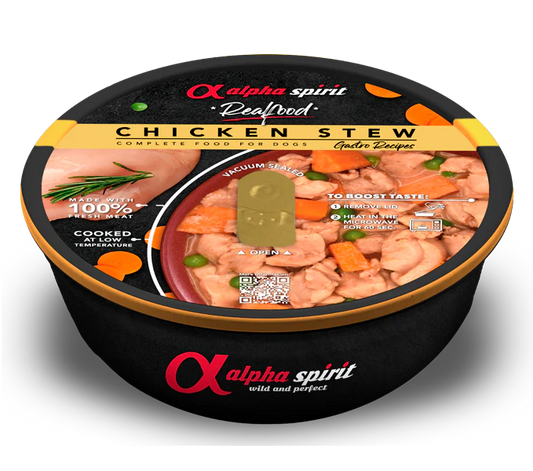 Alpha Spirit Estofado de Pollo para Perros 280 Gr