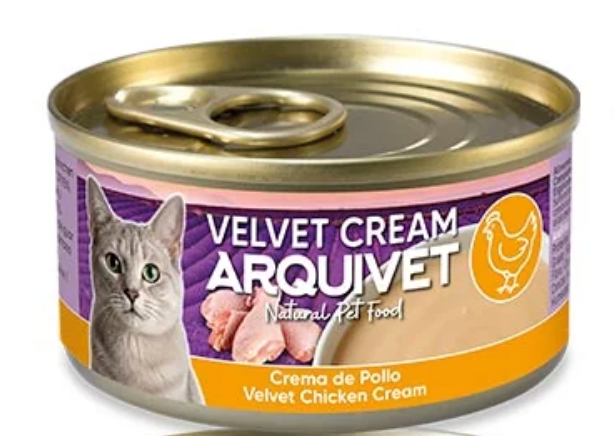 Lata de crema tipo "Churu" (6 recetas distintas) - Velvet Cream - Arquivet
