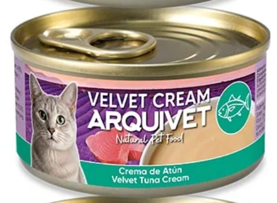 Lata de crema tipo "Churu" (6 recetas distintas) - Velvet Cream - Arquivet