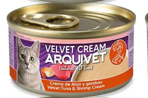 Lata de crema tipo "Churu" (6 recetas distintas) - Velvet Cream - Arquivet