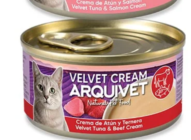Lata de crema tipo "Churu" (6 recetas distintas) - Velvet Cream - Arquivet