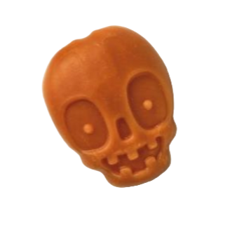 💀 Calavera Fiestera - Snack Dental Halloween