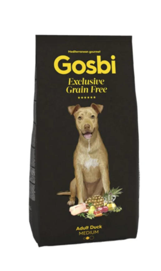 Gosbi | Exclusive Grain Free Dog Adult Medium Duck