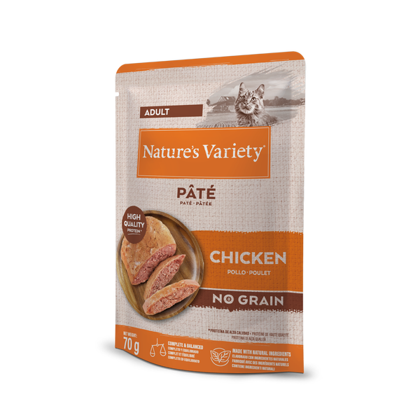 Paté Pollo para Gatos Sin Cereales (Chicken) | Nature's Variety
