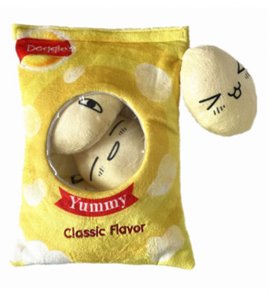 Peluche Bolsa de patatas - con 4 patatitas
