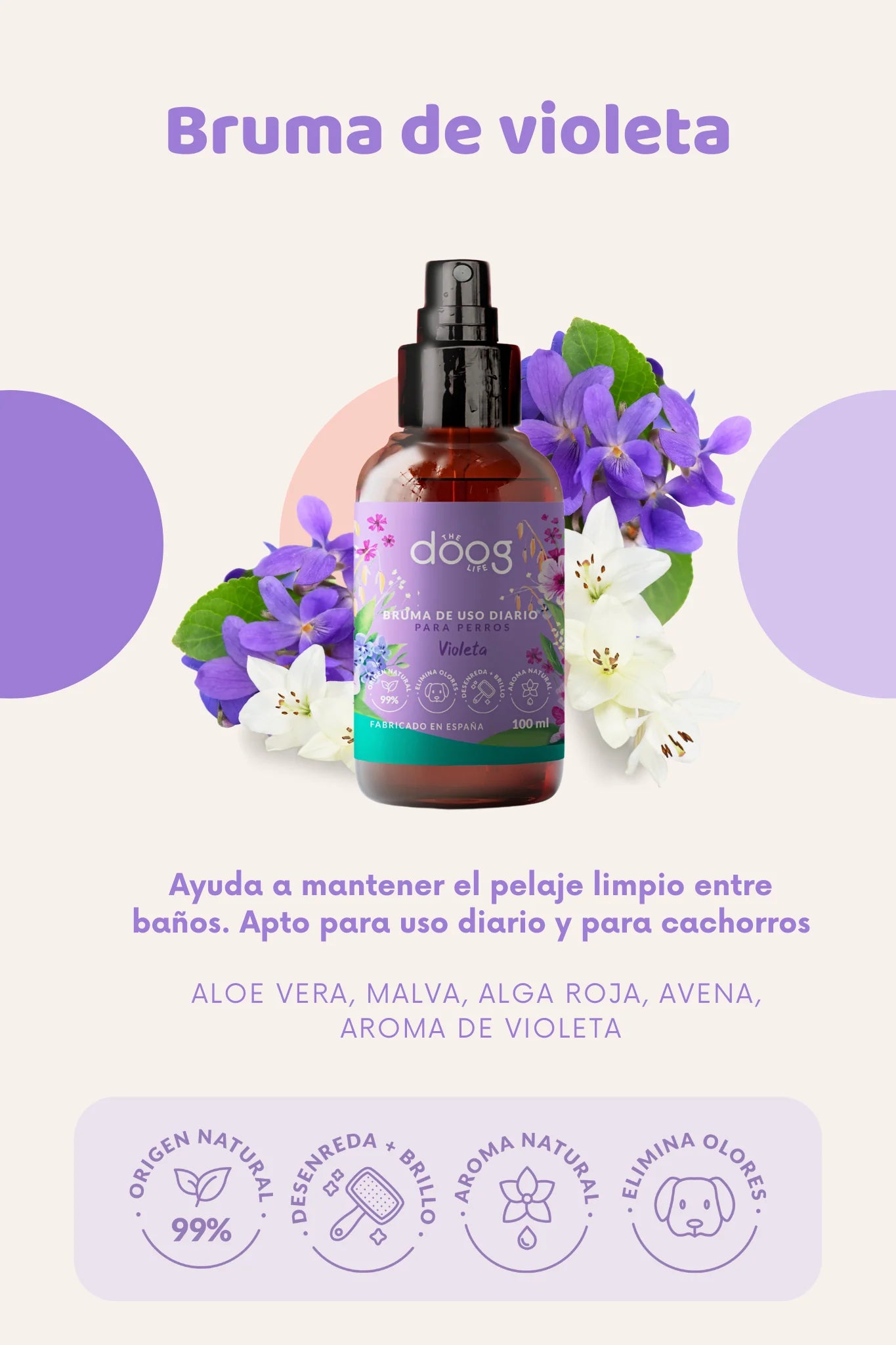 Bruma Violetas | Neutraliza olores  | 100ml