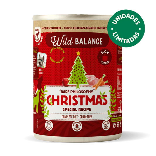 Lata de Comida Cocinada - Receta de Navidad de Wild Balance