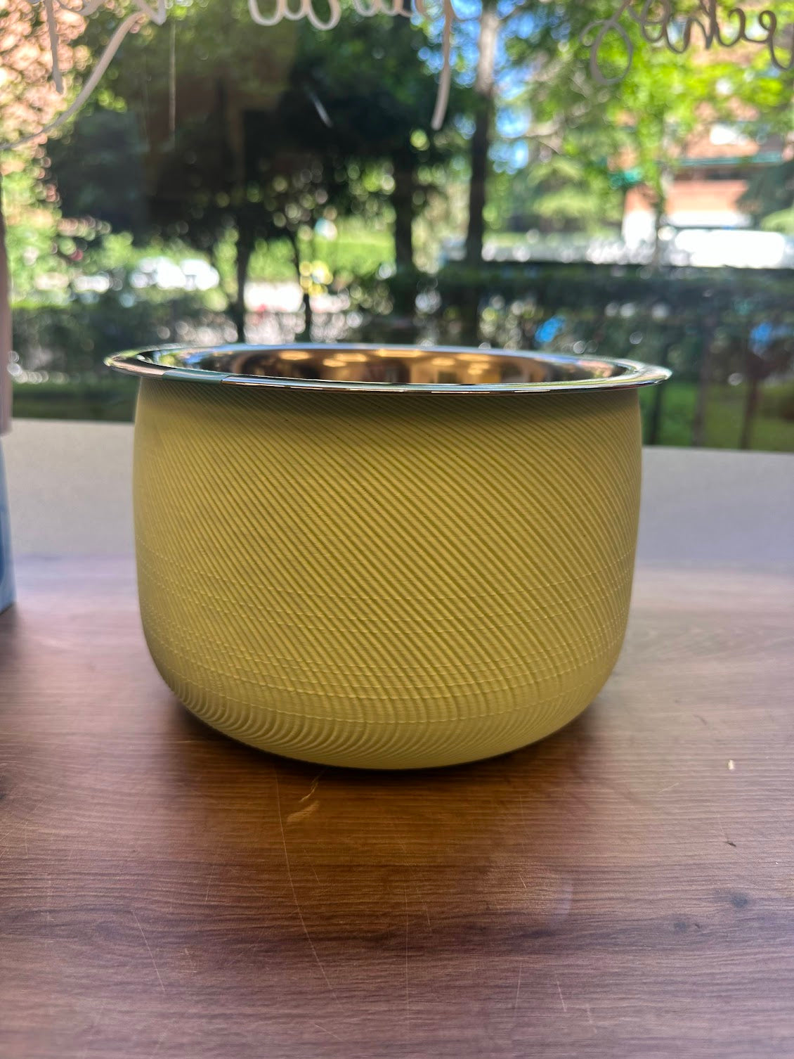 Cuenco modular - Acero inoxidable + Carcasa desmontable
