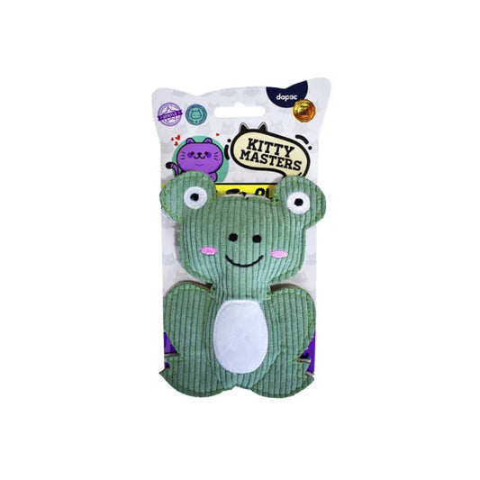 Peluche Ranita rellena de catnip para Gatos