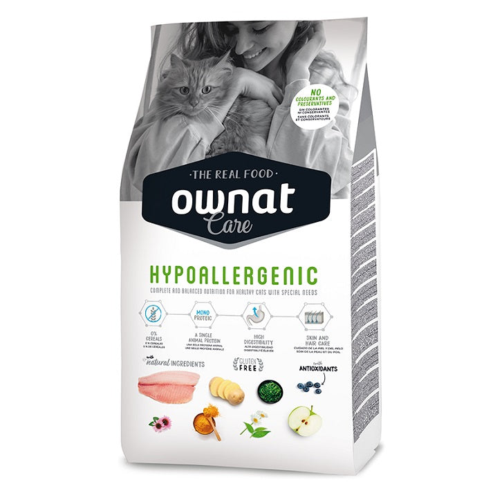 OWNAT CARE HYPOALLERGENIC GATOS 3kg