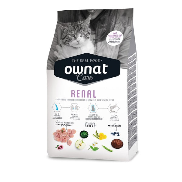 OWNAT CARE RENAL GATOS 3kg