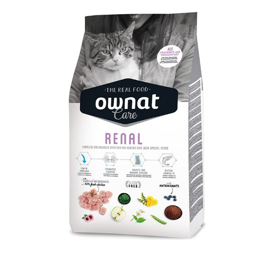OWNAT CARE RENAL GATOS 3kg