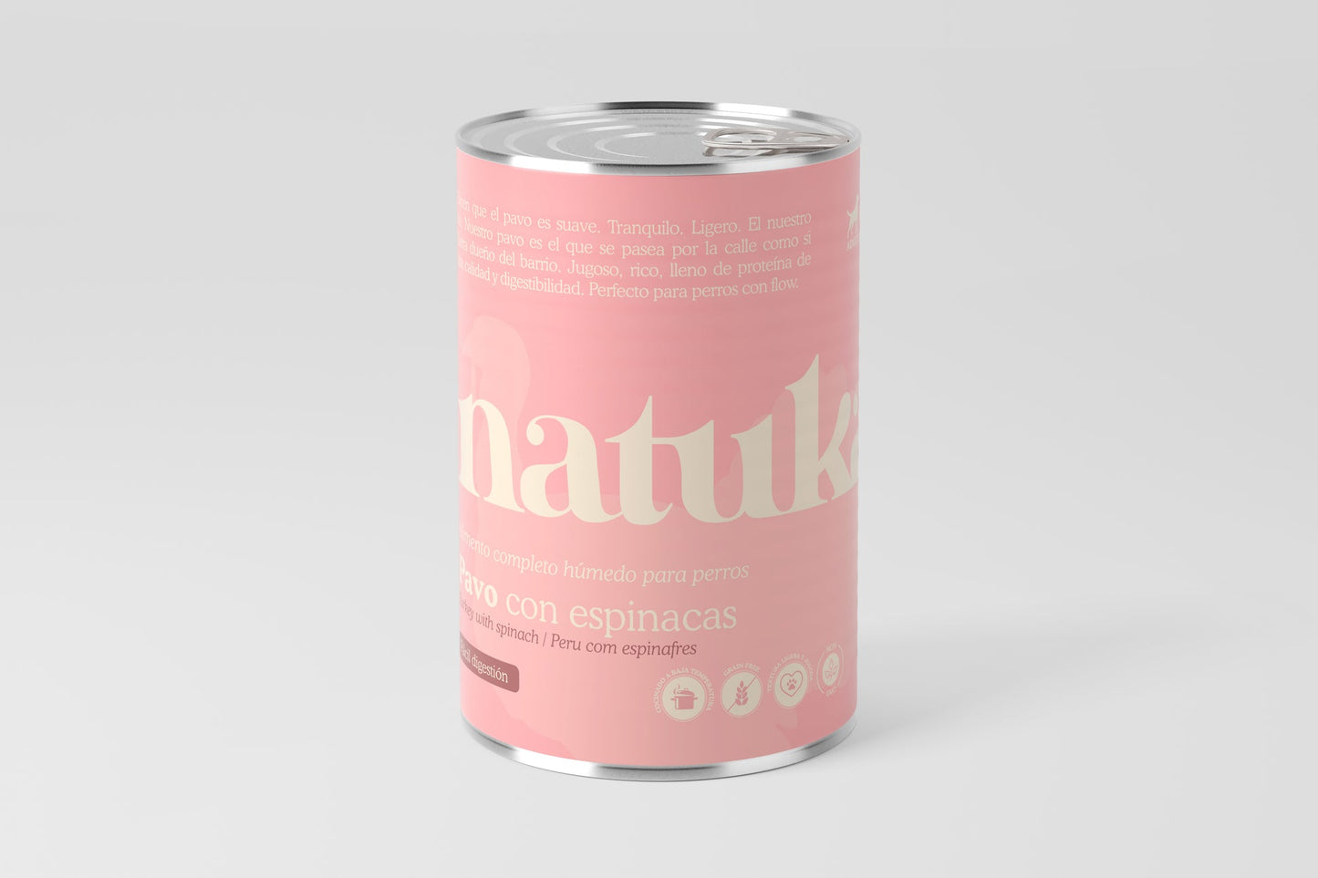 Lata de Pavo con boniato y espinacas para Perros | Natuka | Monoproteíca