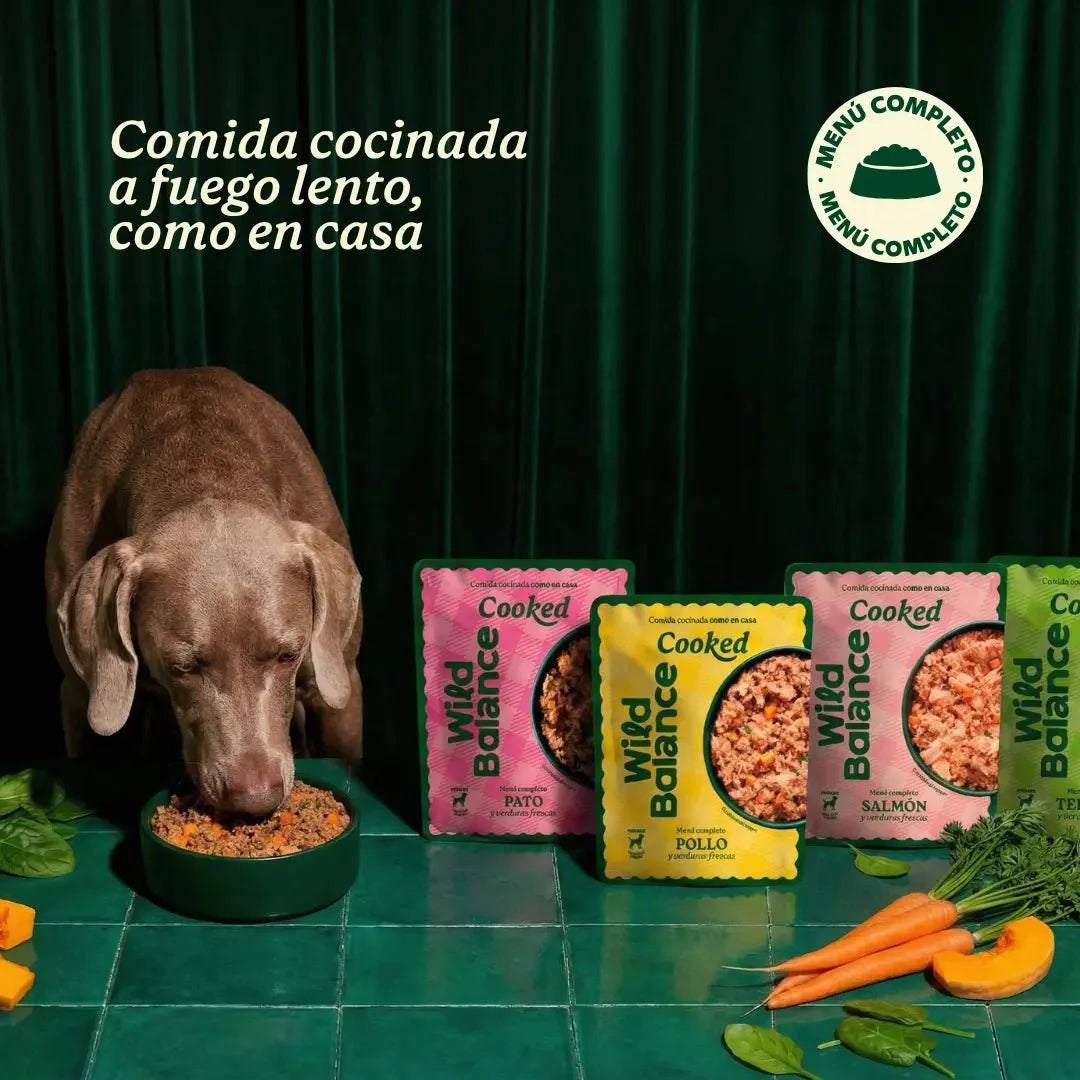 Comida cocinada Wild Balance (Pato con verduras) - SOLO RECOGIDA EN TIENDA - 400g