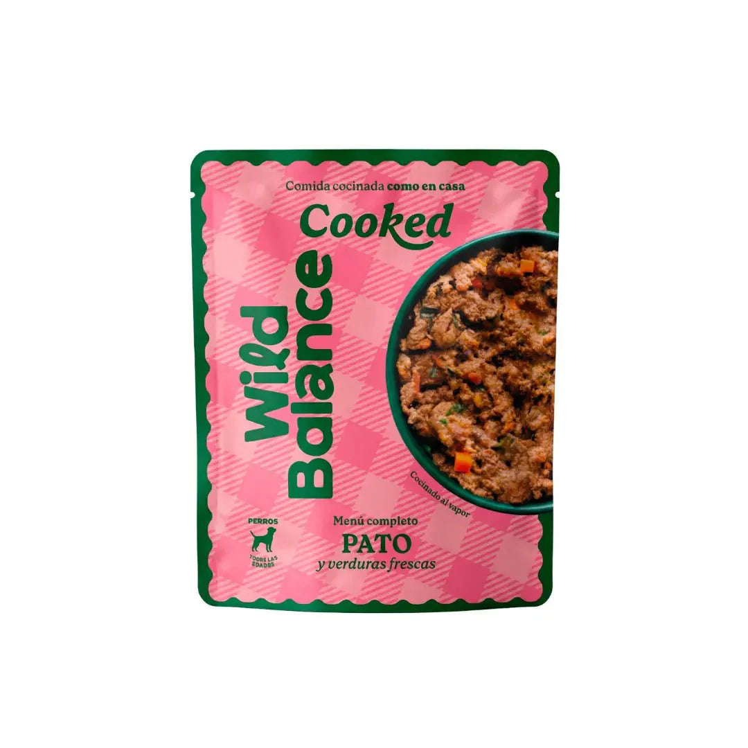 Comida cocinada Wild Balance (Pato con verduras) - SOLO RECOGIDA EN TIENDA - 400g