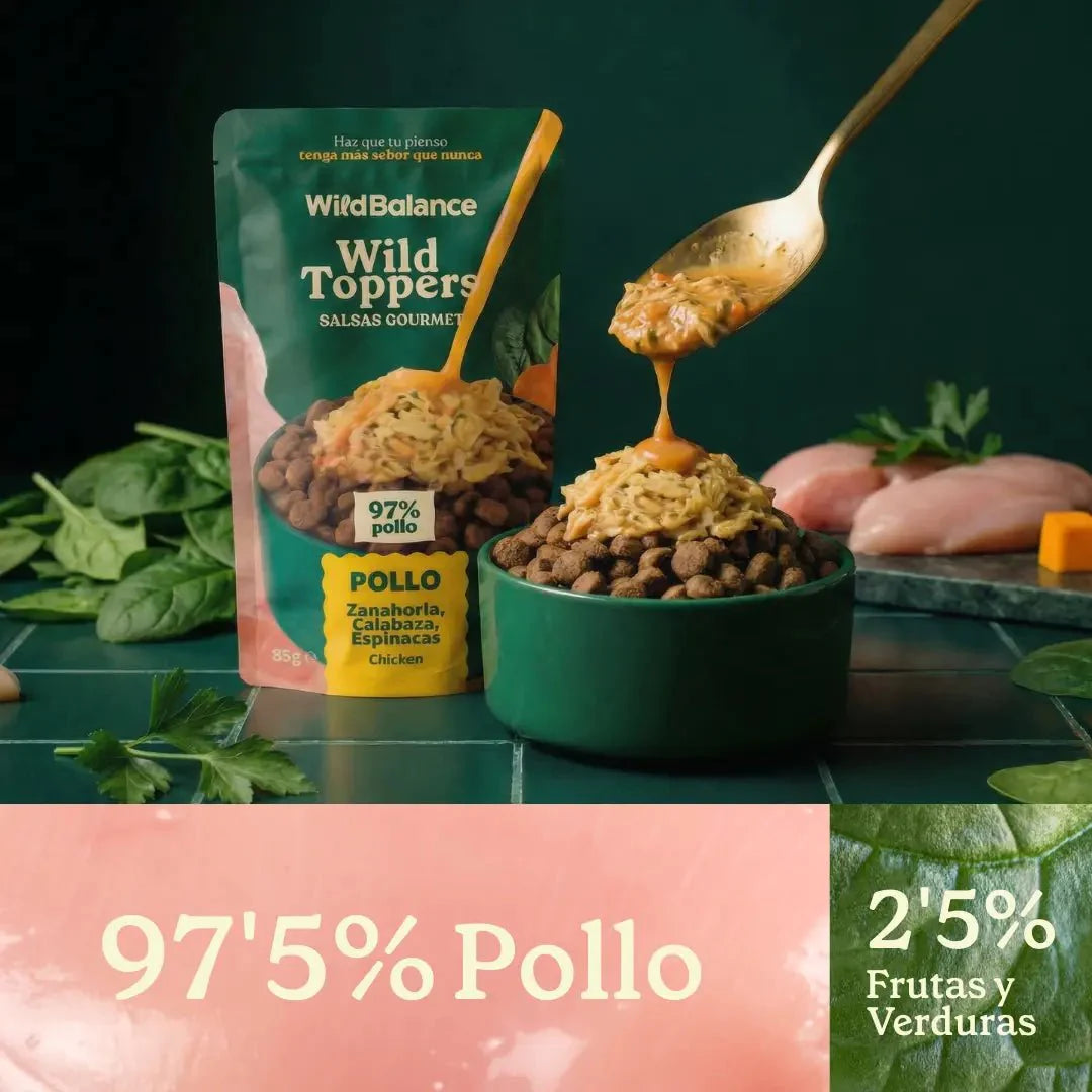 Topper de Pollo y Verduras 85g - Salsas Gourmet Wild Balance