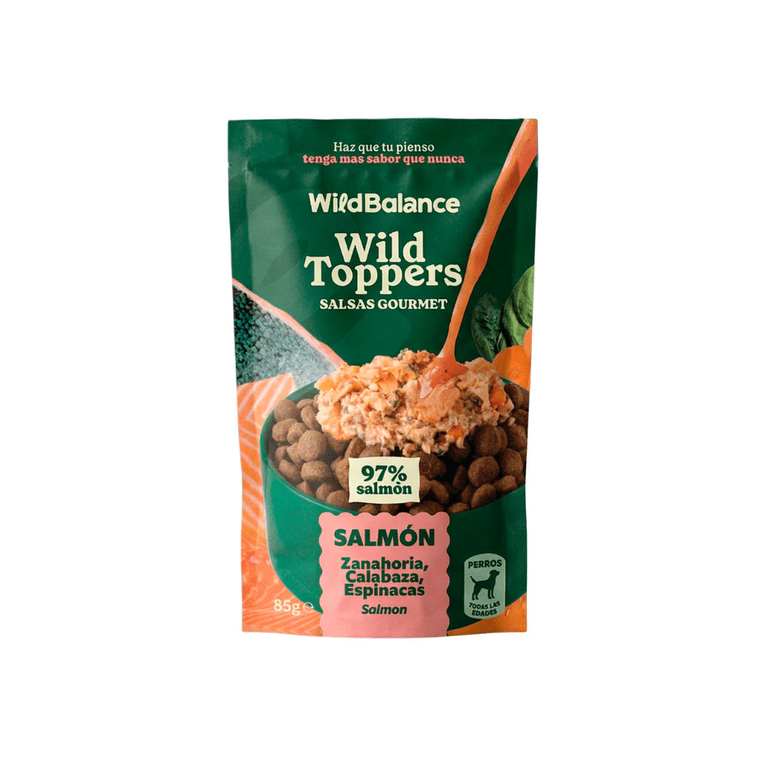Topper de Salmón y Verduras 85g - Salsas Gourmet Wild Balance