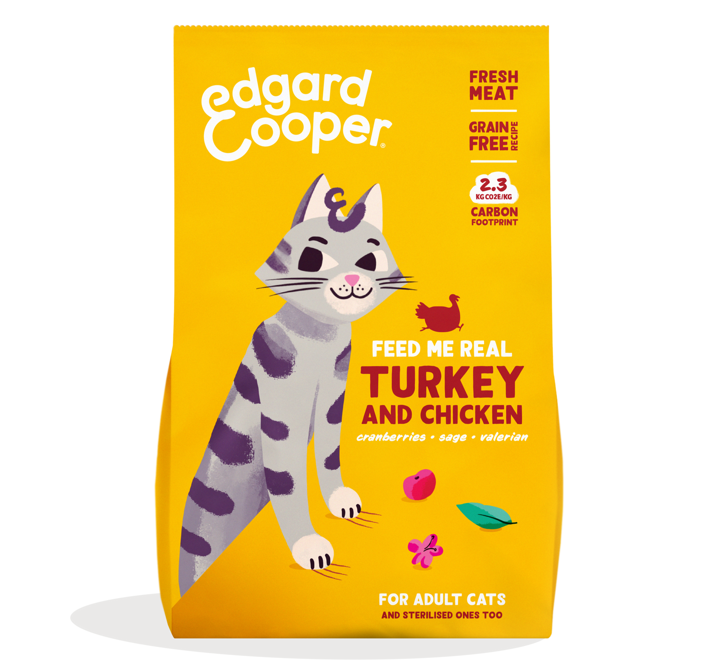 Edgard & Cooper | Pienso de pavo y pollo de corral para Gatos
