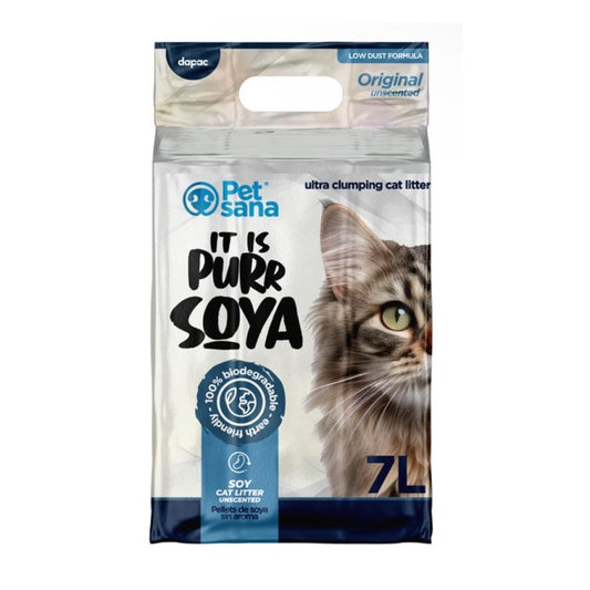 PetSana PURR SOYA – Pellets de Fibras de Soja Ultra Aglomerantes