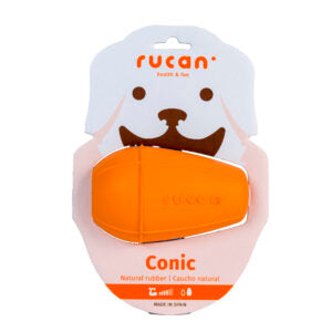 RUCAN | Conic Grande Naranja | Juguete Rellenable