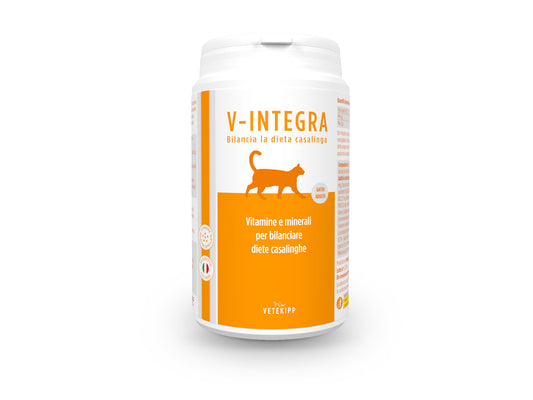 V-Integra Gato Adulto 250g, Suplemento Completo Rico en Vitaminas y Minerales para Equilibrar Dieta Casera y Barf