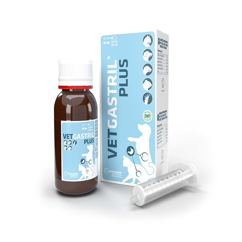 VetGastril Plus Gel Protección Gástrica Para Perros Y Gatos Pharmadiet - 50ml