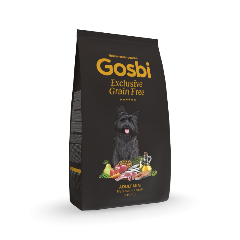 Gosbi | Exclusive Grain Free Dog Adult Mini Fish with Lamb